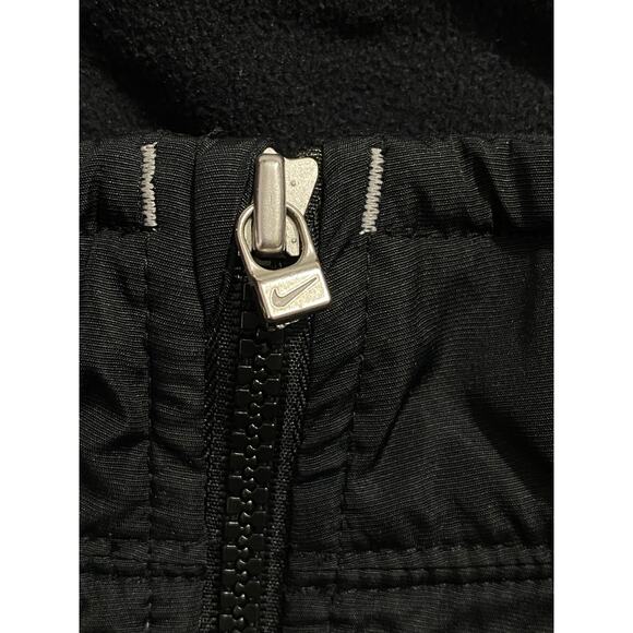 Nike Mens Large Jacket Quarter Zip Black Running Mock Neck Pullover - Picture 11 of 11
